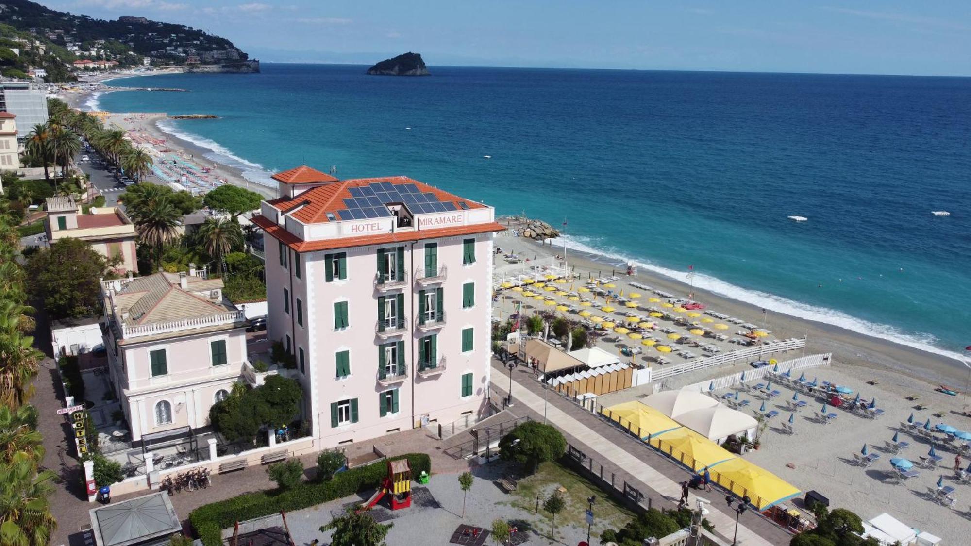 Hotel Miramare Spotorno Eksteriør bilde